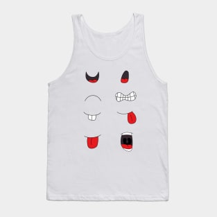 Eight Mouths Set Pack Tank Top